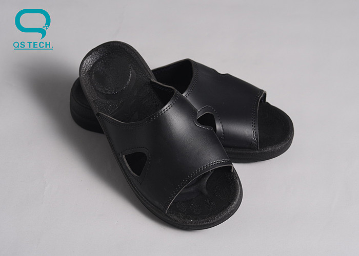 Black Spu Antistatic Anti Slid Light ESD Cleanroom Shoes 10e6ohm ESD Work Shoes