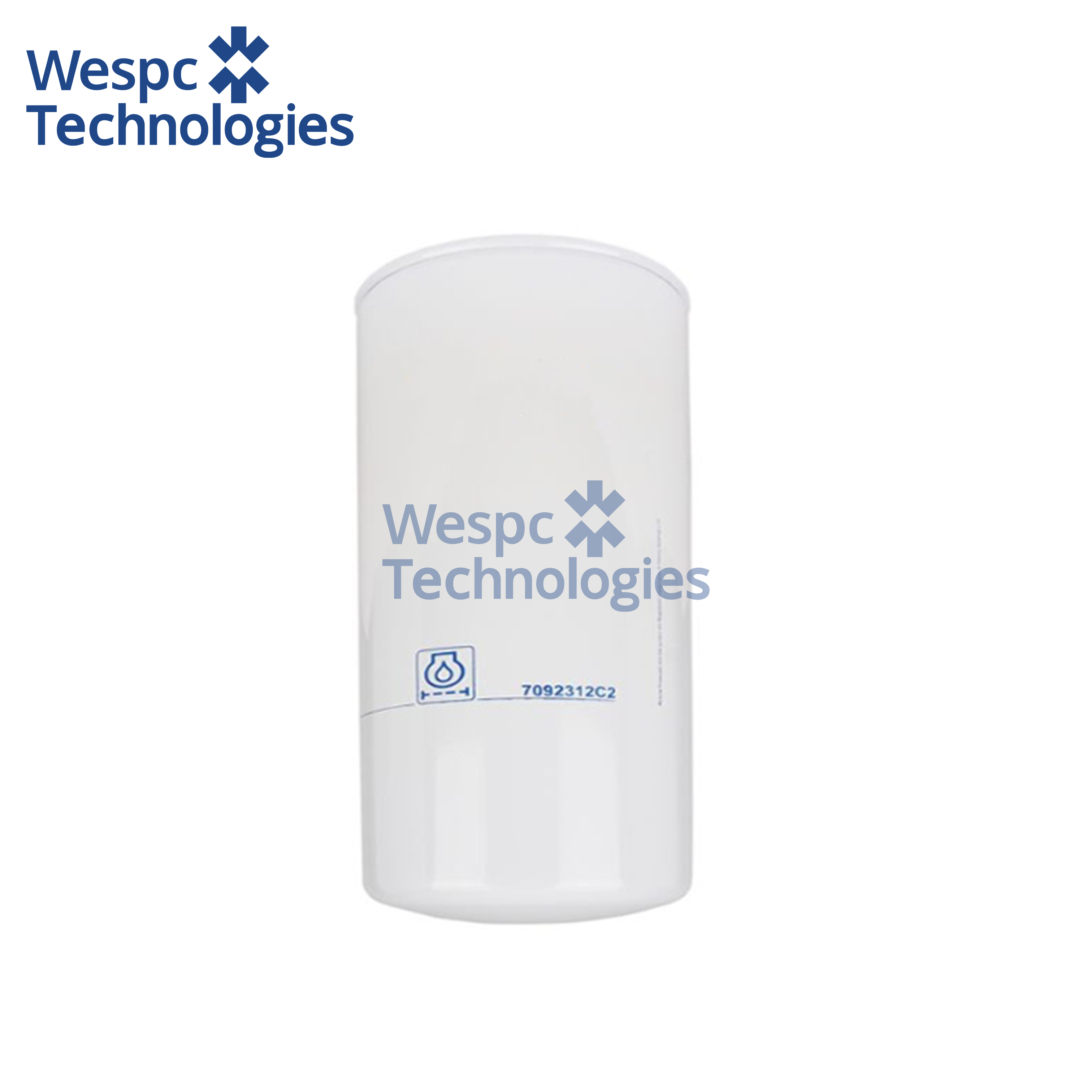 WESPC Oil Filter 7092312C2 Lubrication Element For Perkins Industrial Engines