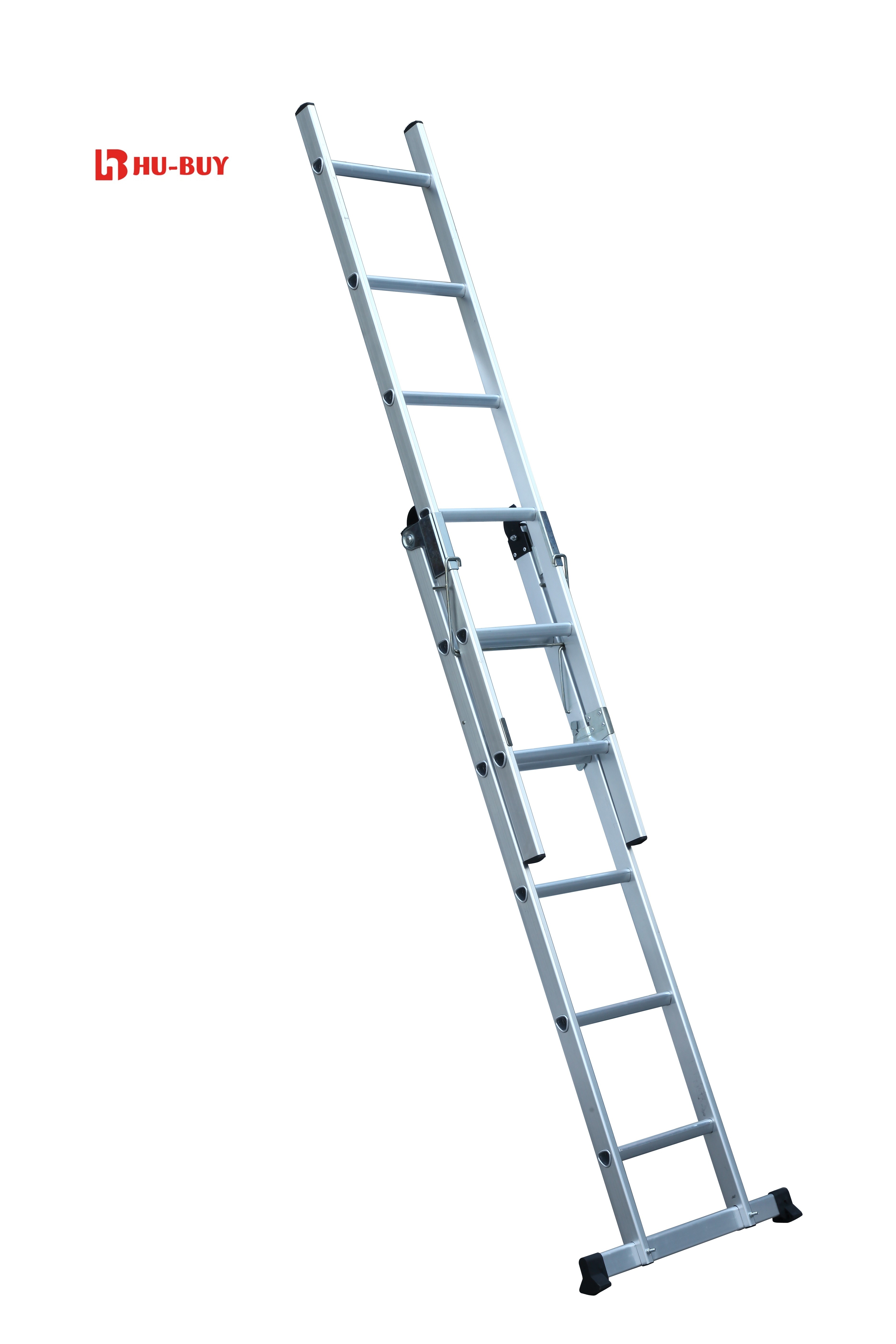 Durable Aluminum Extension Ladder 2 Section 2x6 GS / TUV Certificated