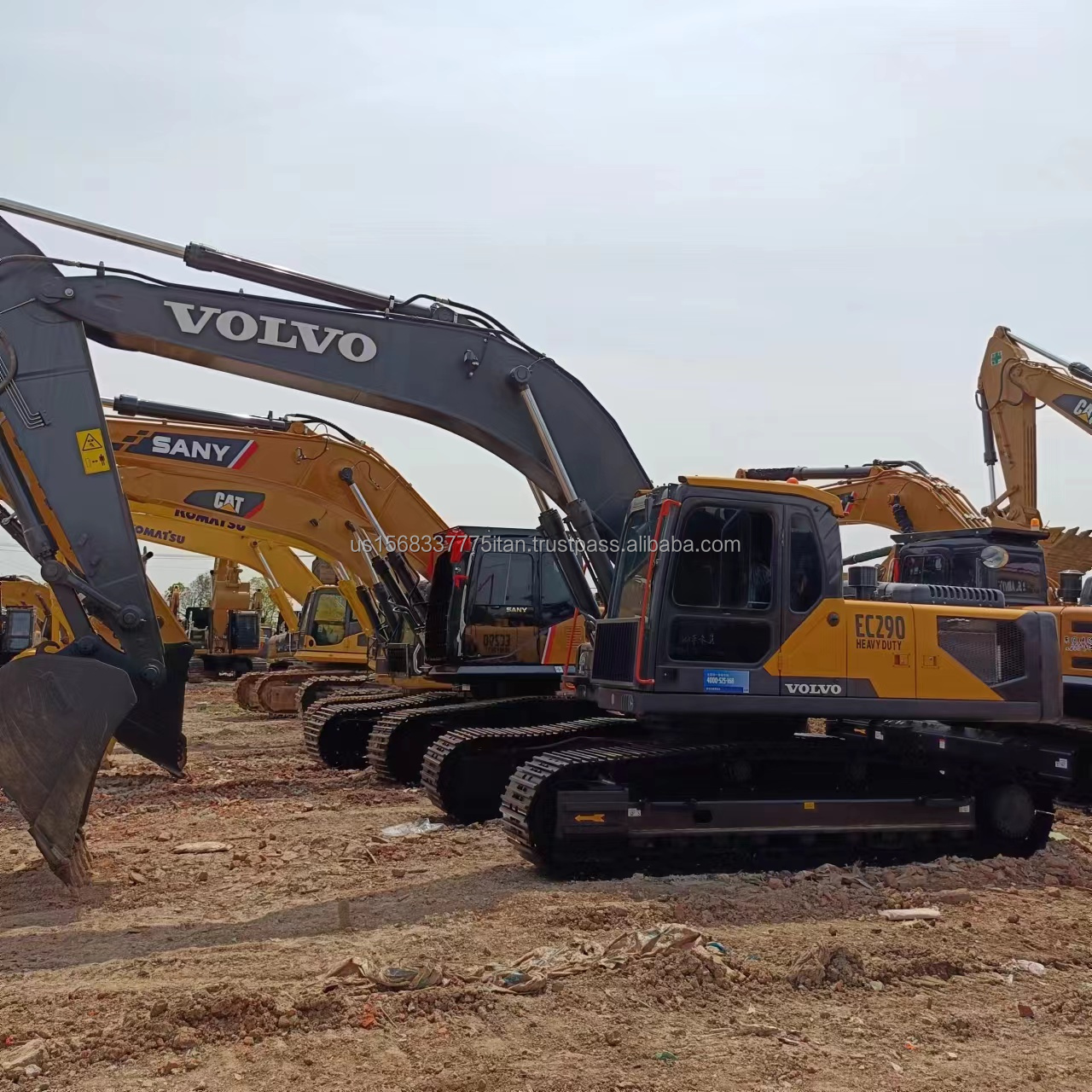 Used VOLVO EC290 Excavator with Excellent Condition and Original Hydraulic Cylinder