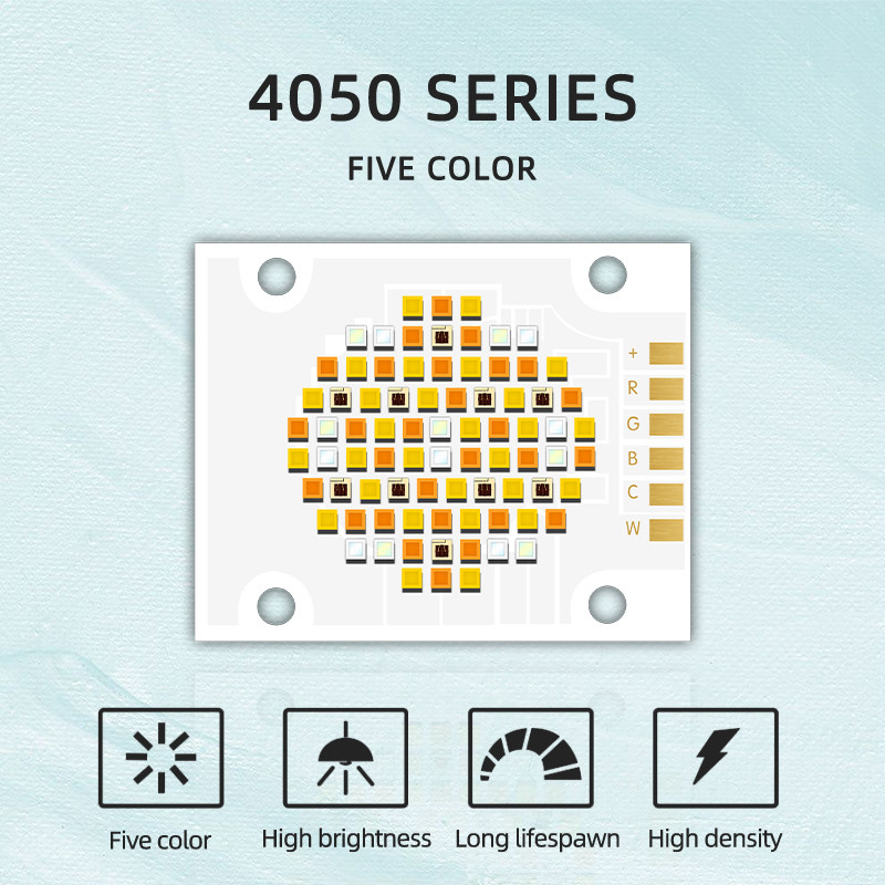 Five Colors Photography Light LED Chip 4050 SERIES 180W 24V 95CRI