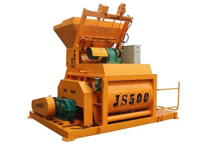 twin shaft concrete mixer