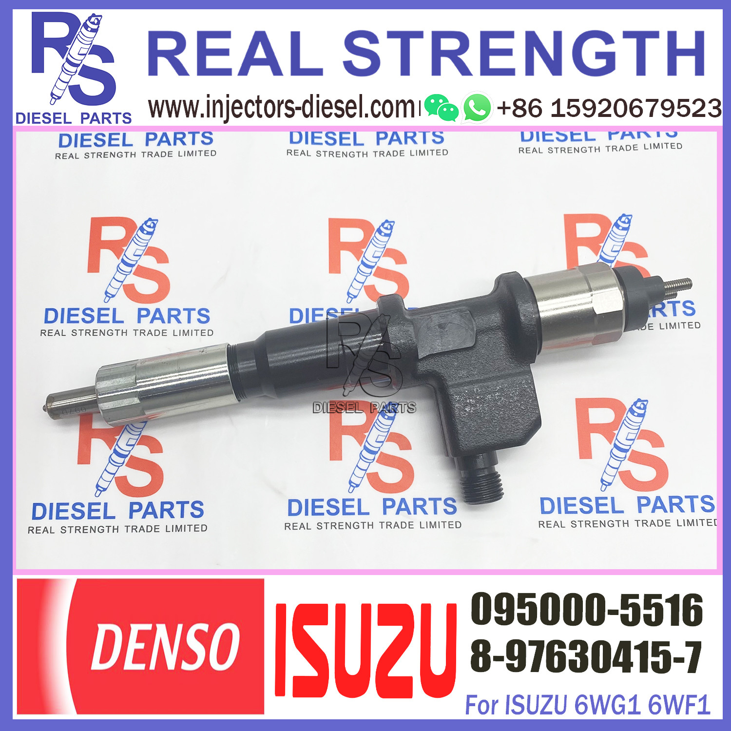 injector 095000-5511 8-97603415-7 genuine nozzle same as 095000-8981 095000-5516 for 6WG1 CX6WF