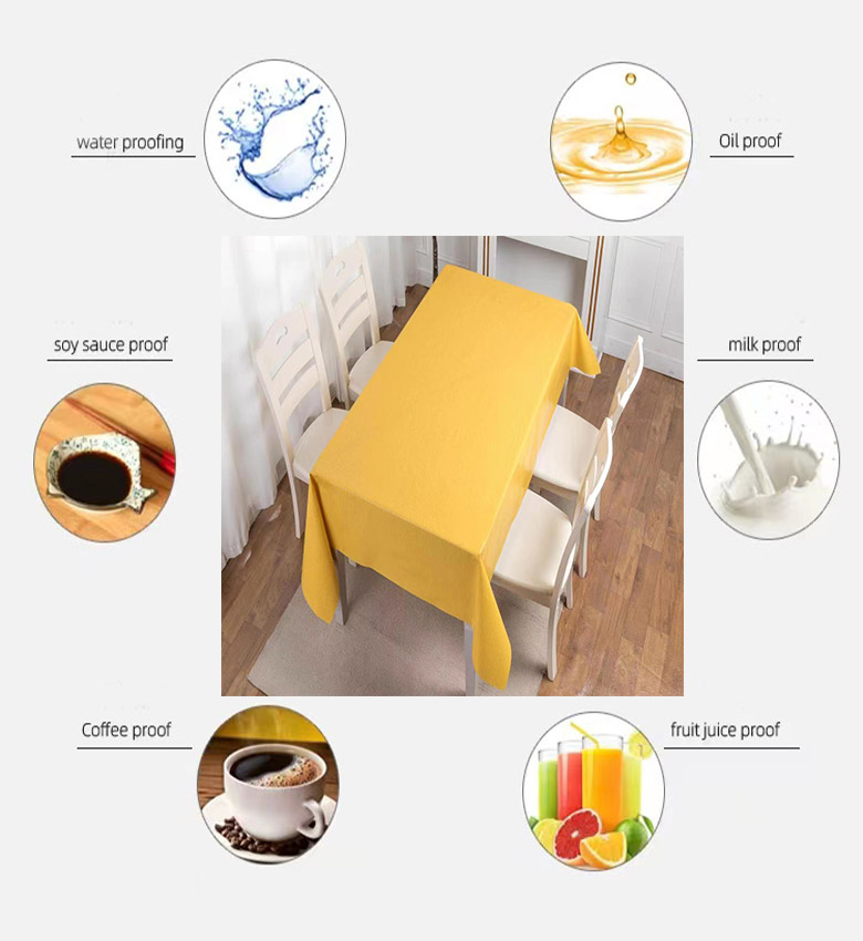 Customized Table Cover Roll in Modern Style for Coffee Shop Table Cloth Decoration