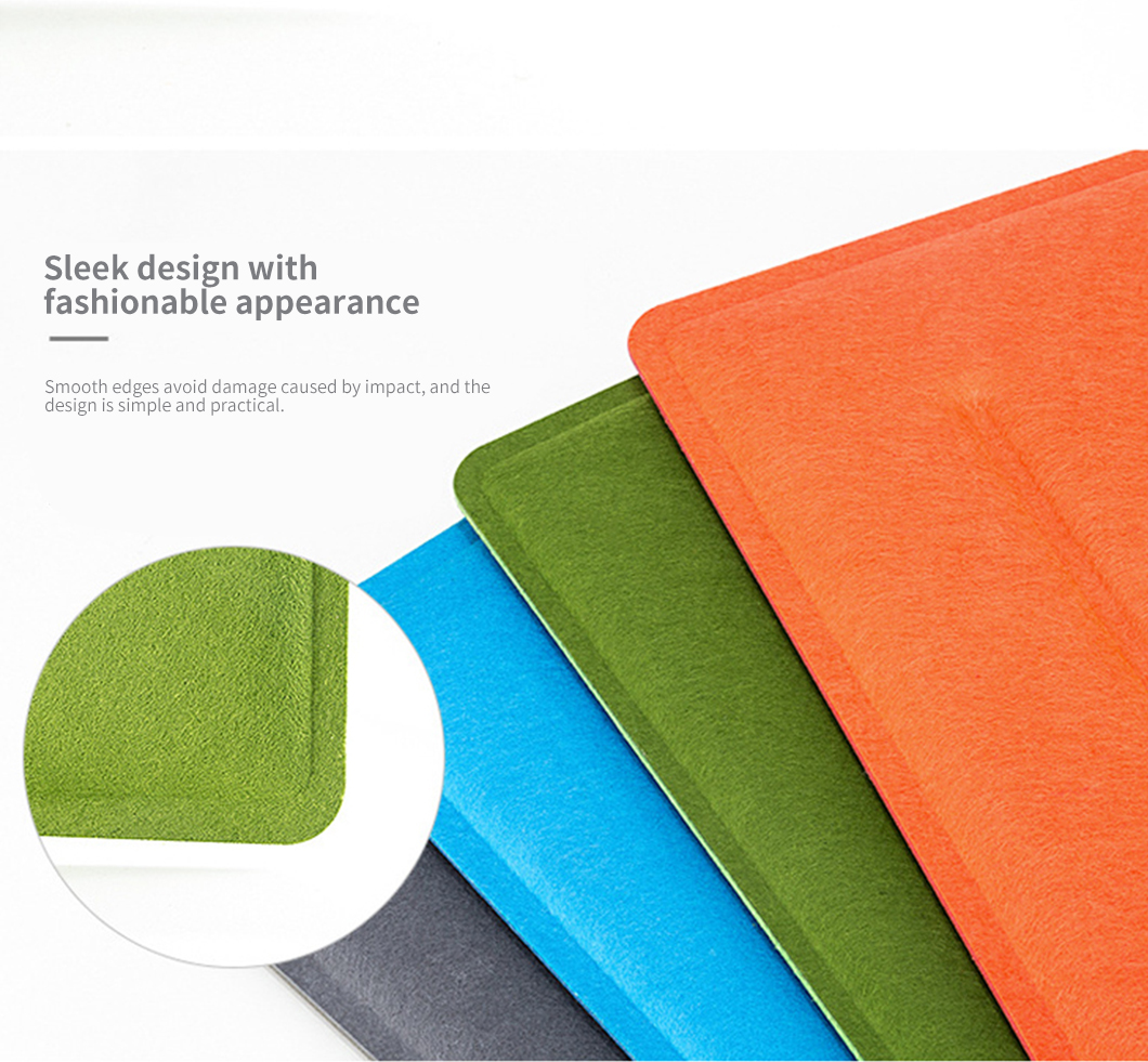 Polyester Fiber Felt Desk Dividers 20mm Thickness With Modern Design