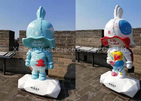 Outdoor Decorations Custom Fiberglass Statues Life Size Fiberglass Soldier