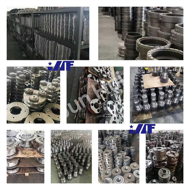 XE215 CLG240 Excavator Gearbox Parts Slewing Reducer Steel and Iron