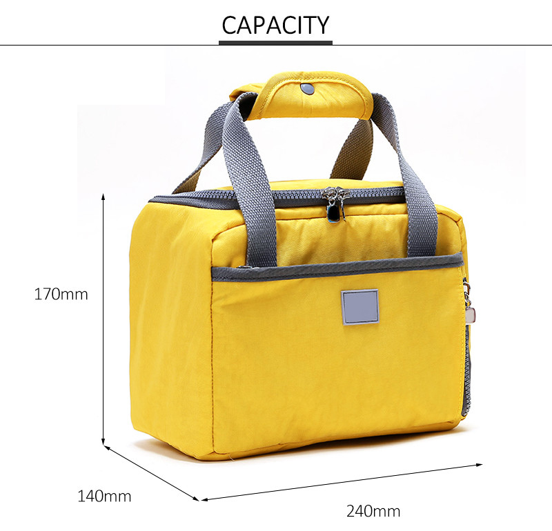 Travel Reusable Picnic Tote Insulated Lunch Cooler Bags