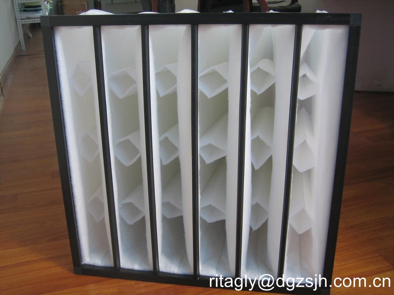 M6 High Dust Capacity Self Supporting Pocket HEPA Air Filter For Gas Turbines