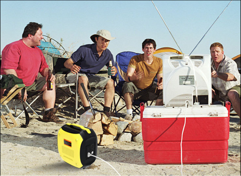 1000w Portable Power Station 2000w 3 Usb 4 Socket Solar Generator 3000w For High Watt Devices
