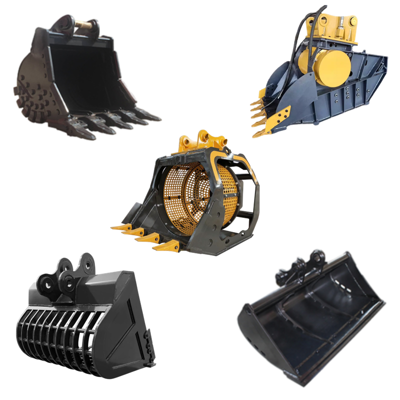Excavator Hydraulic Grab 360 Degree Rotating Rock Grapple for CAT320 330 336
