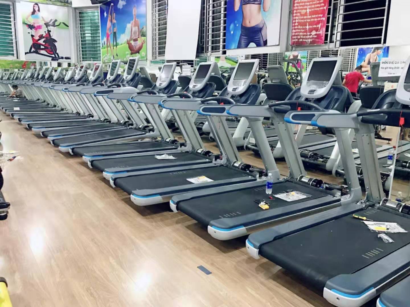 Walking Pad Treadmill Machine Heavy Duty Cardio Training 3.0HP Gym Equipment