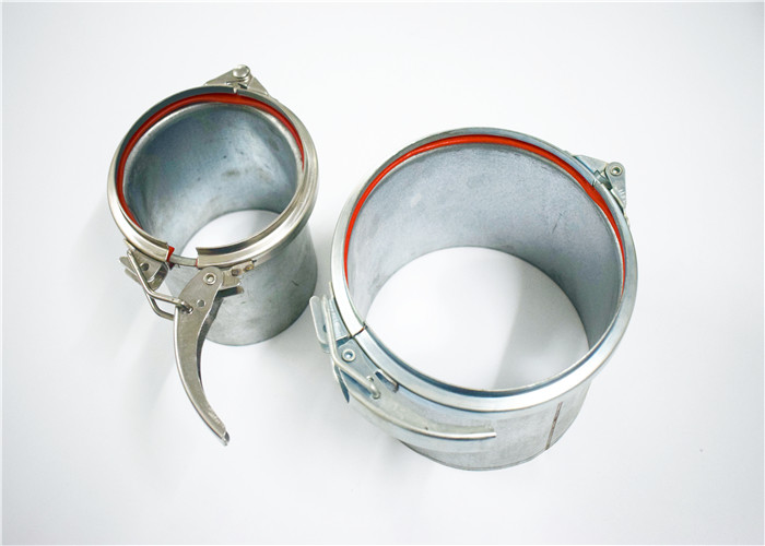 Quick Open Air Duct Quick Release Hose Clamp , Dust Removal System Quick Release Clamp