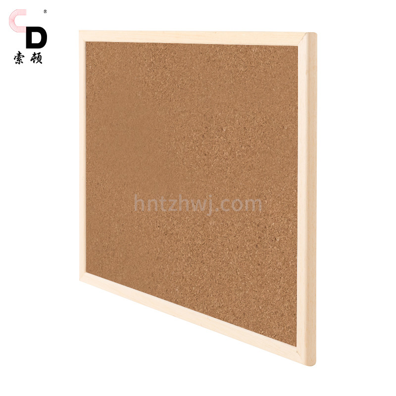 Home Office Decorative Message Boards , Soft Wood Small Cork Pin Board