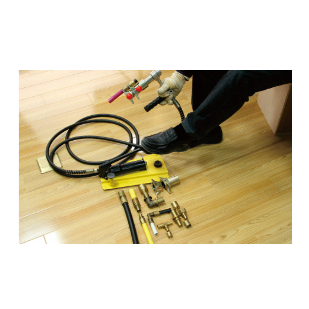 DL-1232-5 Pedal Hydraulic Press Tool , Sliding To Connect Pipe Installation Tools