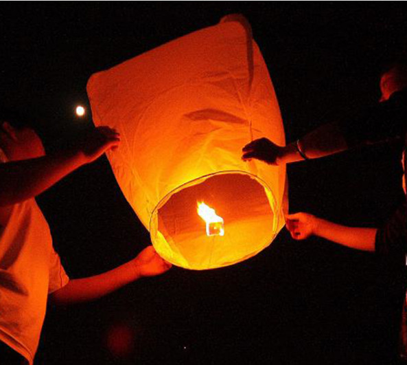 Large Sky Light, Sewing article, Fireproof lights；86*47cm*3cm; 95*55*37cm ; 120*65*38cm Oval, heart-shaped, cylind