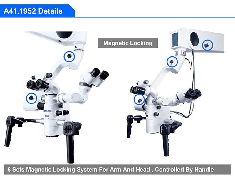Opto Edu A41.1952 Operating Microscope Neurosurgery Brain Surgery Ent Dual Head