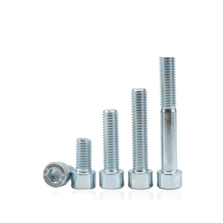 Metric Hex Socket Cap Screws SS304 Stainless Steel Din912 Zinc Carbon Steel M4 M5 M6 M8