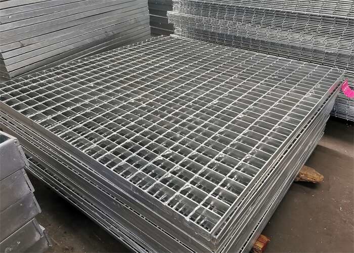 Heavy Duty Drilling Platform Steel Grating Plate Stainless 316 Anti Skid