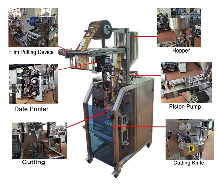Ice Pole Liquid Packer Machine