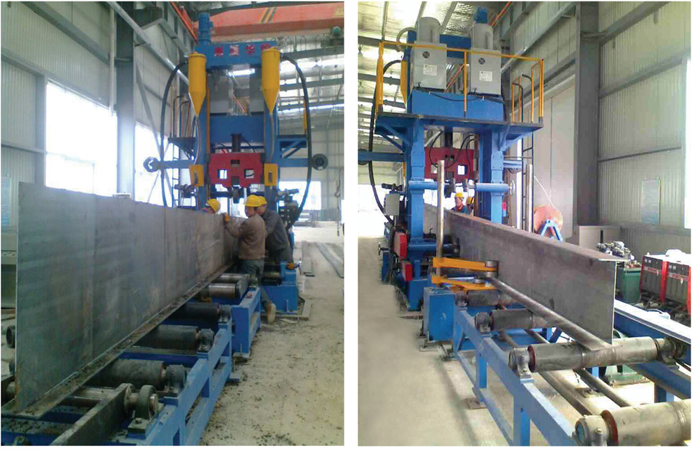 3 in 1 H Beam Combination Working Station Production Line
