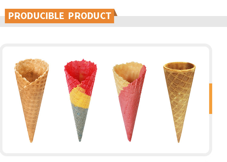 Automatic Sugar Cone Production Line 89 200*240mm Baking Templates