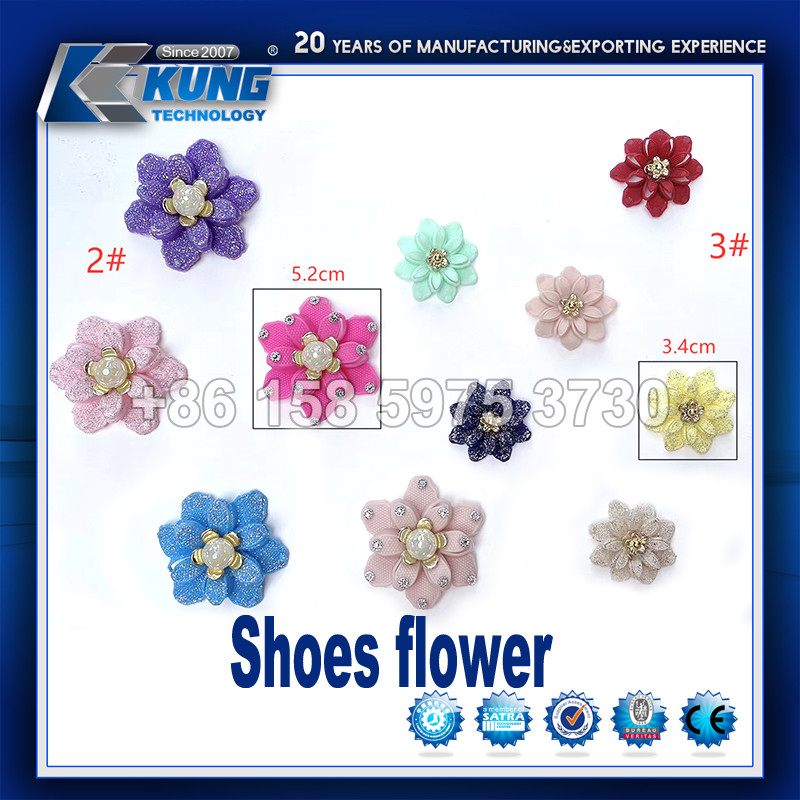 Soft PVC Plastic Shoe Making Accessories Snap Button Lightweight