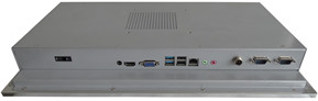 IPPC-1203KB 12.1" Industrial Touch Panel PC Integrated Keyboard Card Reader Barcode Scanning Module
