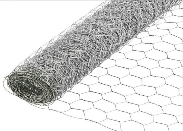 19mm Poultry Wire Mesh Fence , 50mm Hole Hex Wire Fencing