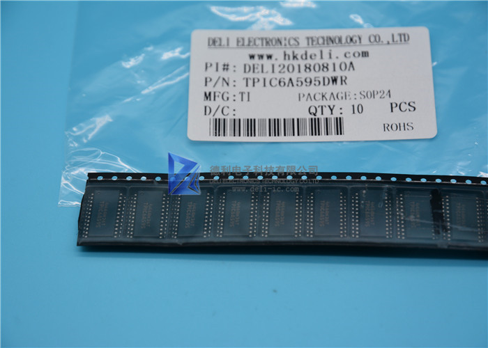 TPIC6A595DWR​ 8 Bits 350mA SOIC24 Power Logic Shift Register