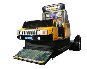 Buy cheap Hummer Car Racing Arcade Game Machines , Metal Commercial Gaming Machines product