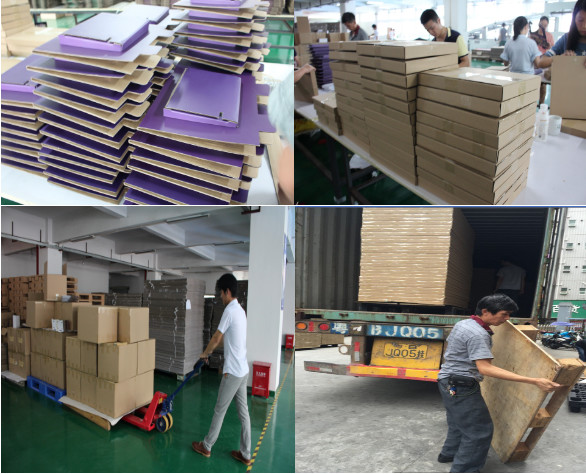 Shang Chao display cabinet, exhibition promotional paper stack, PDQ display box corrugated paper display rack
