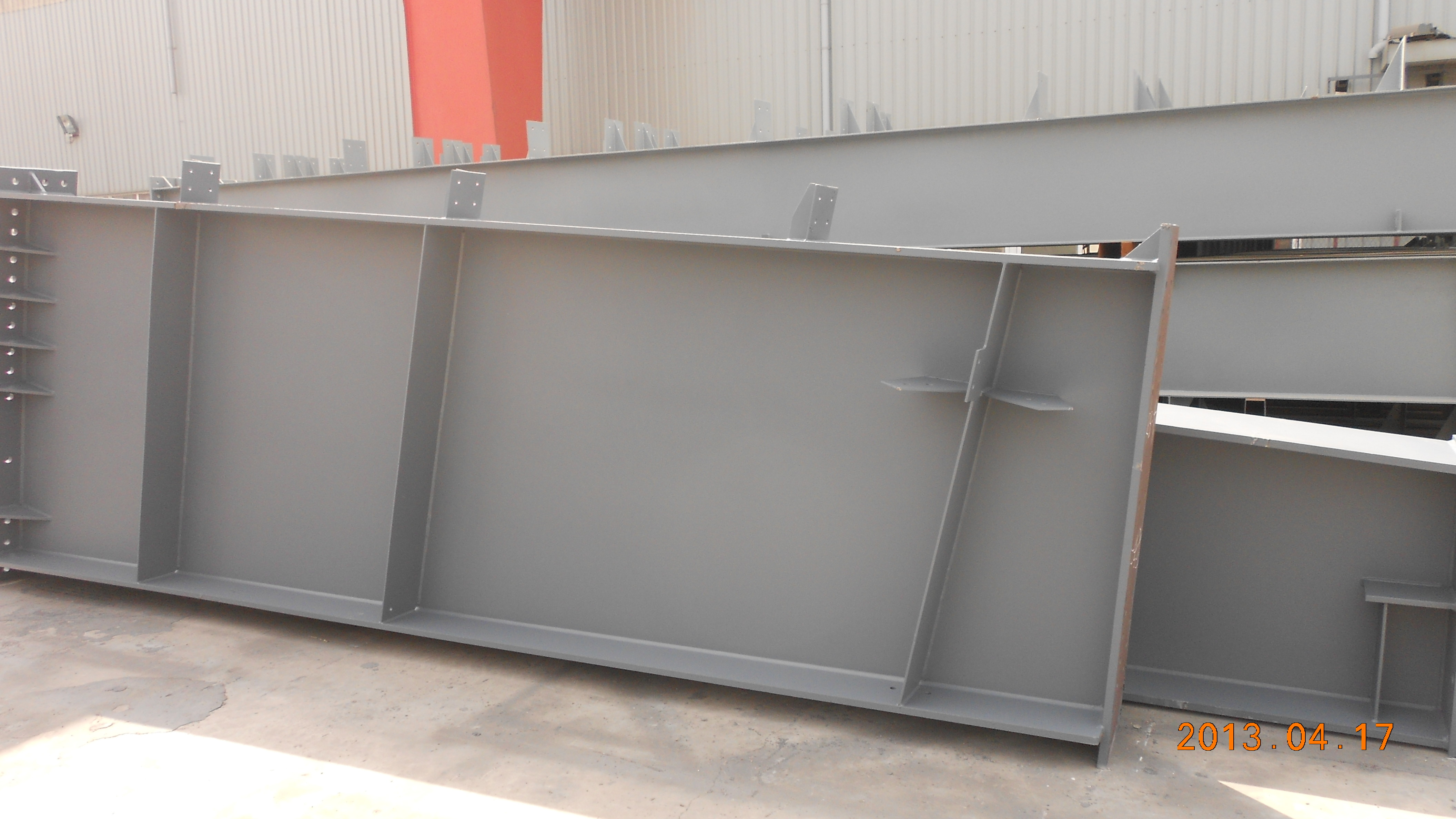 Prefabricated Steel Structural Fabrication ISO 9001 2015 Quality Standard Approved