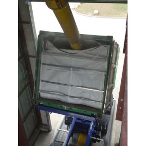 Buy cheap WPP 20ft Dry Bulk Container Liner Bag with zipper closure / closure Gravity loading product