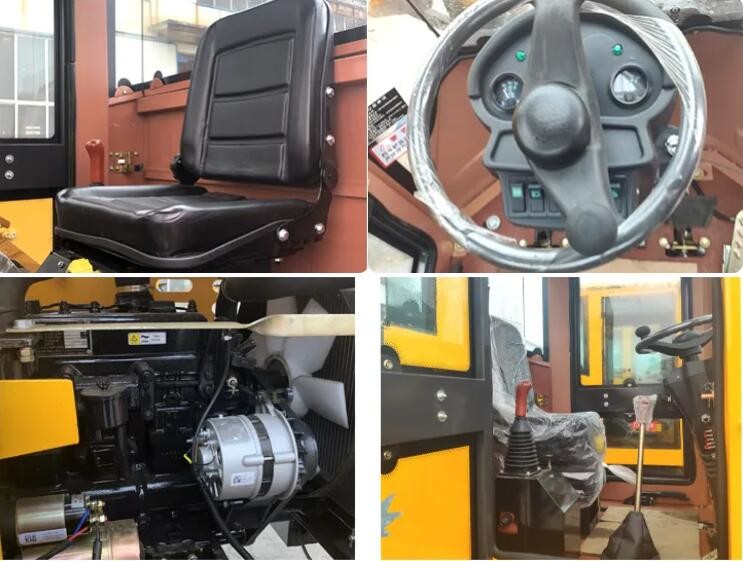 CE Small Articulating Front End Loader With Electrophoresis Frame HT910