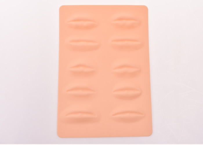 3D & 4D Soft Silicon Lips Permanent Makeup Practice Skin For Makeup Training