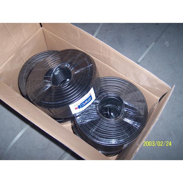 High Quality Coaxial Cable , 64% ,96%,braiding , with CE & ROHS test report