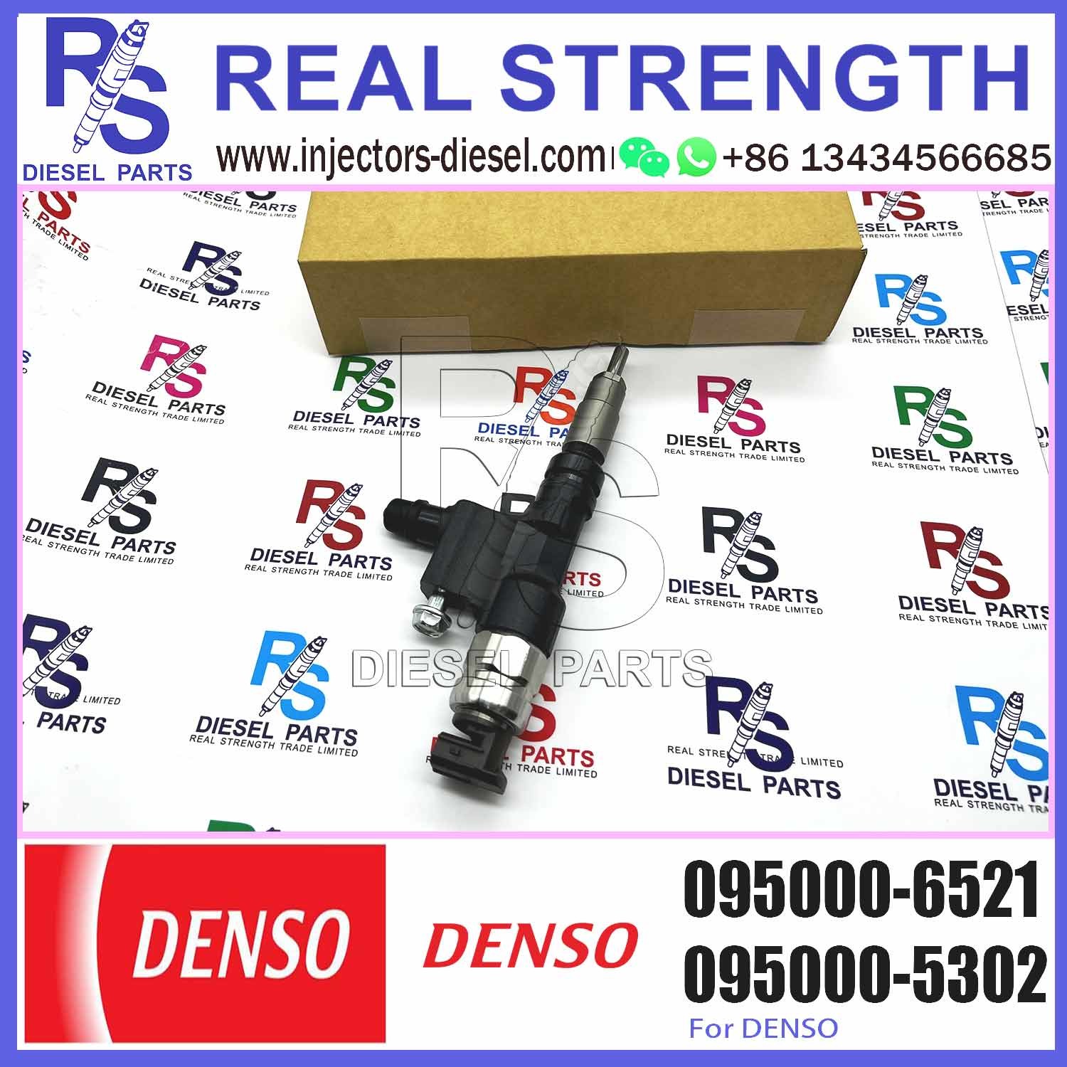 Common Rail Injector Nozzle Diesel Fuel injector 23670-79026 095000-6520 23670-E0090 095000-6521 for Toyota DYNA HINO TR