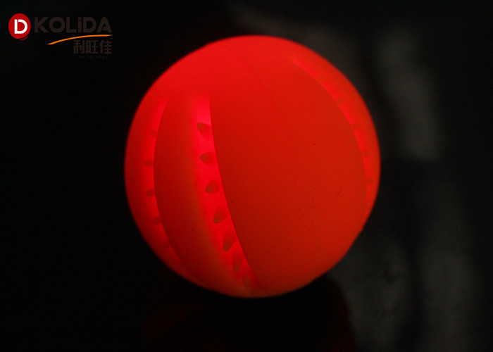 Usb Rechargable Silicon Dog Toy Light Up Ball Blinking Puppy Pet Toy