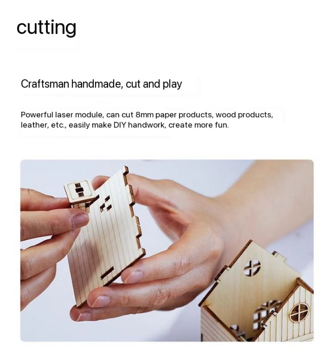 Other Interface Type M3 Cutter for Wood Metal Acrylic Leather Laser Engraving Machine