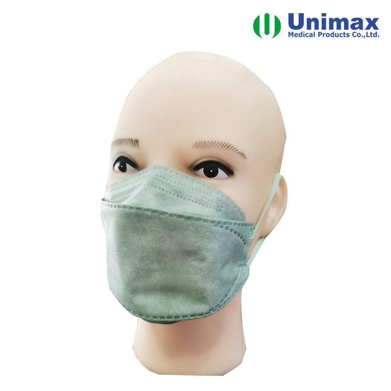 Disposable Dust Respirators Fish Shape Type EN149 FFP2 Melt Blown