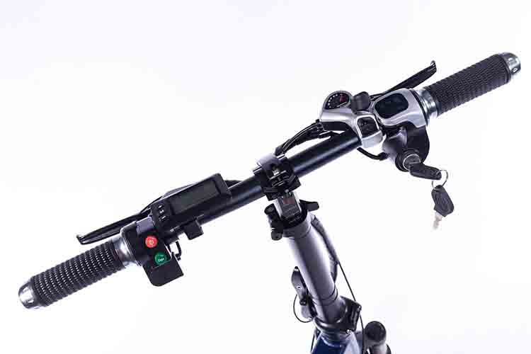 Smart Electric Mountain Bicycles , 7 Speed Electric Bike Lithium Battery