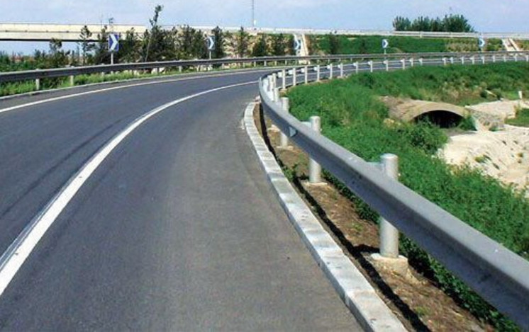 Eco - Friendly Highway Guardrail Systems Durable High Intensity Anti Crash