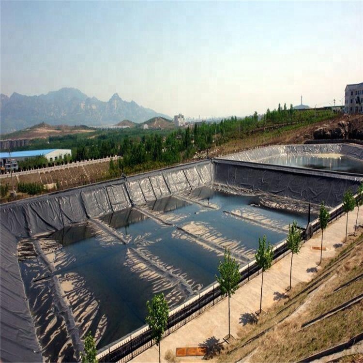 0.75Mm 2m-8m Width HDPE Geomembrane for Geomembrane Water Liners 1.0mm Thickness