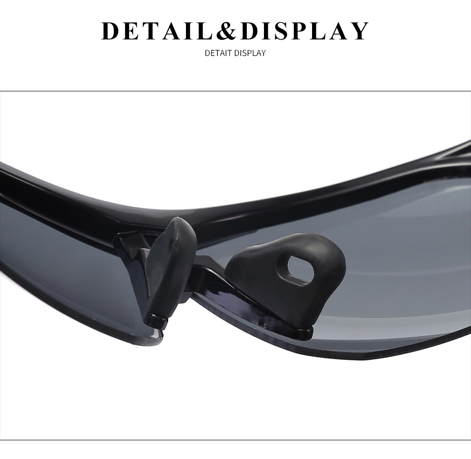 Cycling Rimless Shades Men BSCI 145MM Tiny Sports Sunglasses Adjustable
