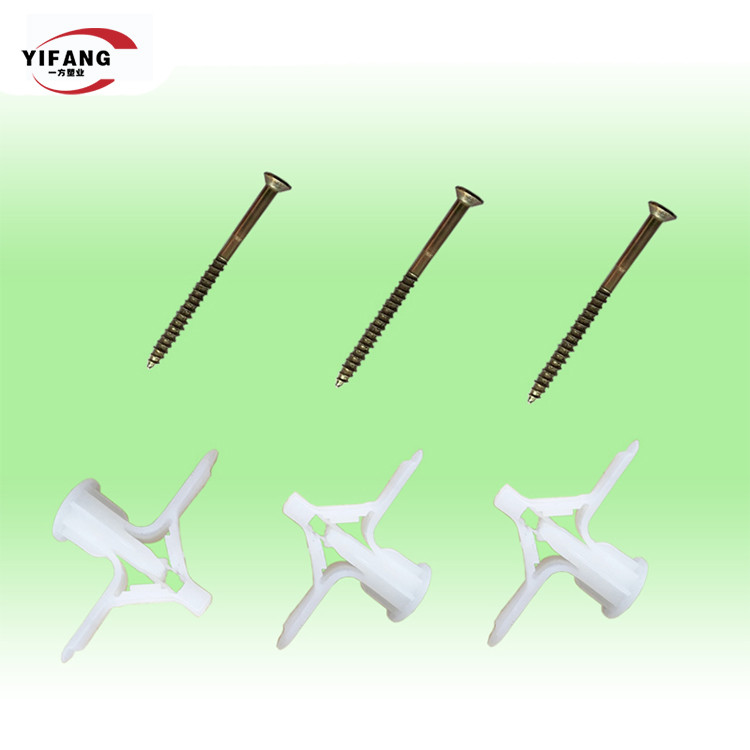 80KG 13*30 High Pressure Gypsum Plastic Wall Anchors