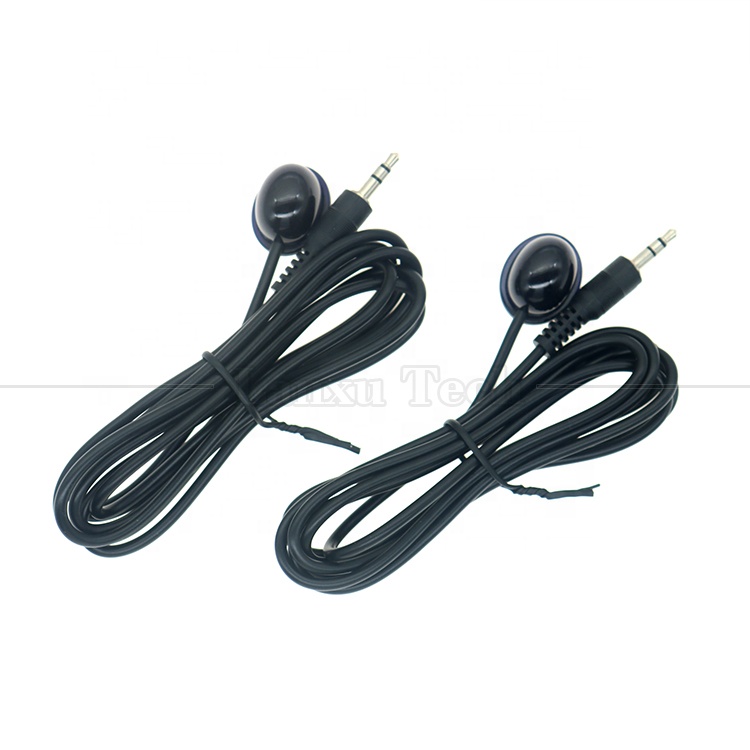 3.5mm Audio Jack IR Remote Mi Infrared transmitter Blaster Emitter Receiver Extender Cable for STB DVD