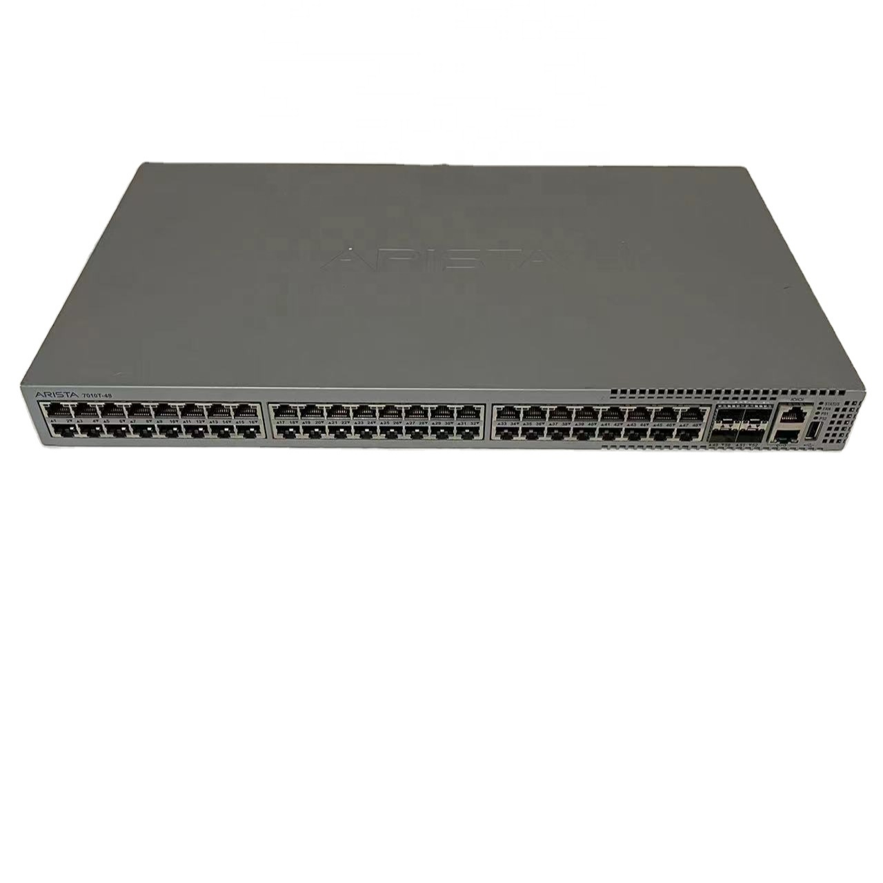 High Capacity DCS-7010T-48 48-Port 10/100/1000 RJ45 4x10Gbe Switch Networking