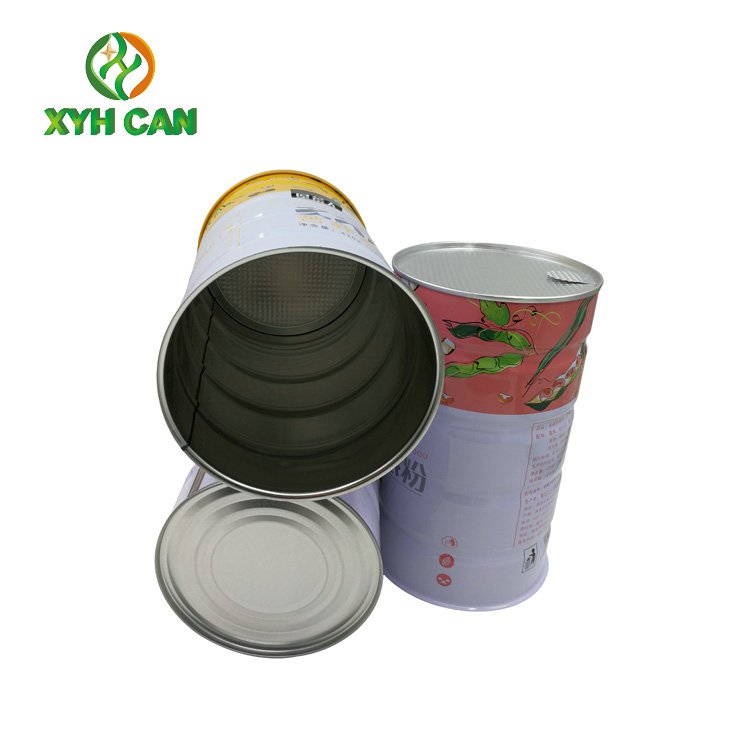 0.23mm Tinplate Tin Can Packaging Shrinking Design Food Tin Containers With Lids
