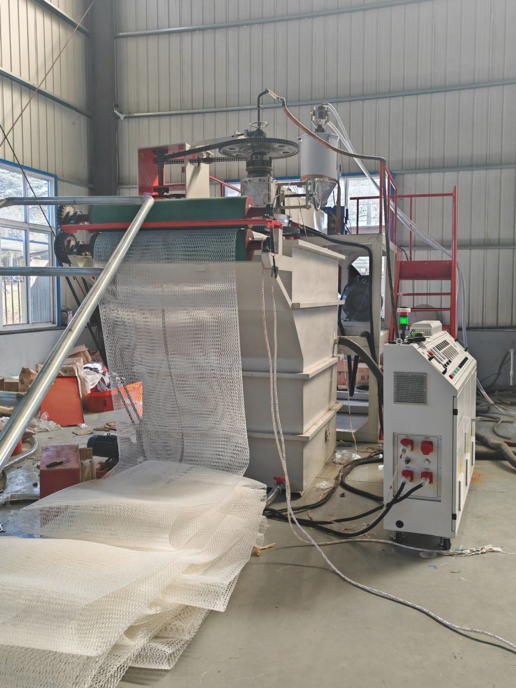 Plastic PE Net Extrusion Production Line
